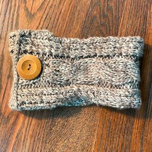 Smartwool Headband Button Wool Blend Gray